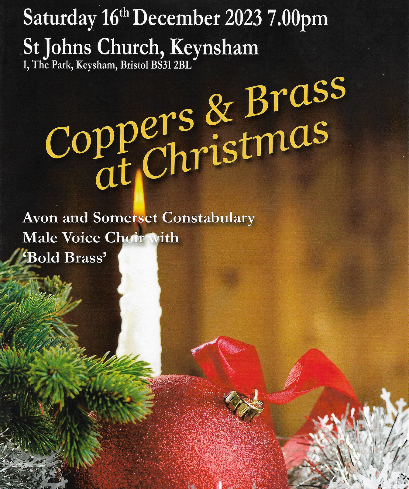 Christmas concert at St John's Church, Keynsham